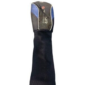 Golf club sock black blue white Tour Collection 3 length 8.75" top length READ